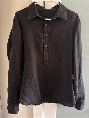 Club Monaco Linen Shirt - L